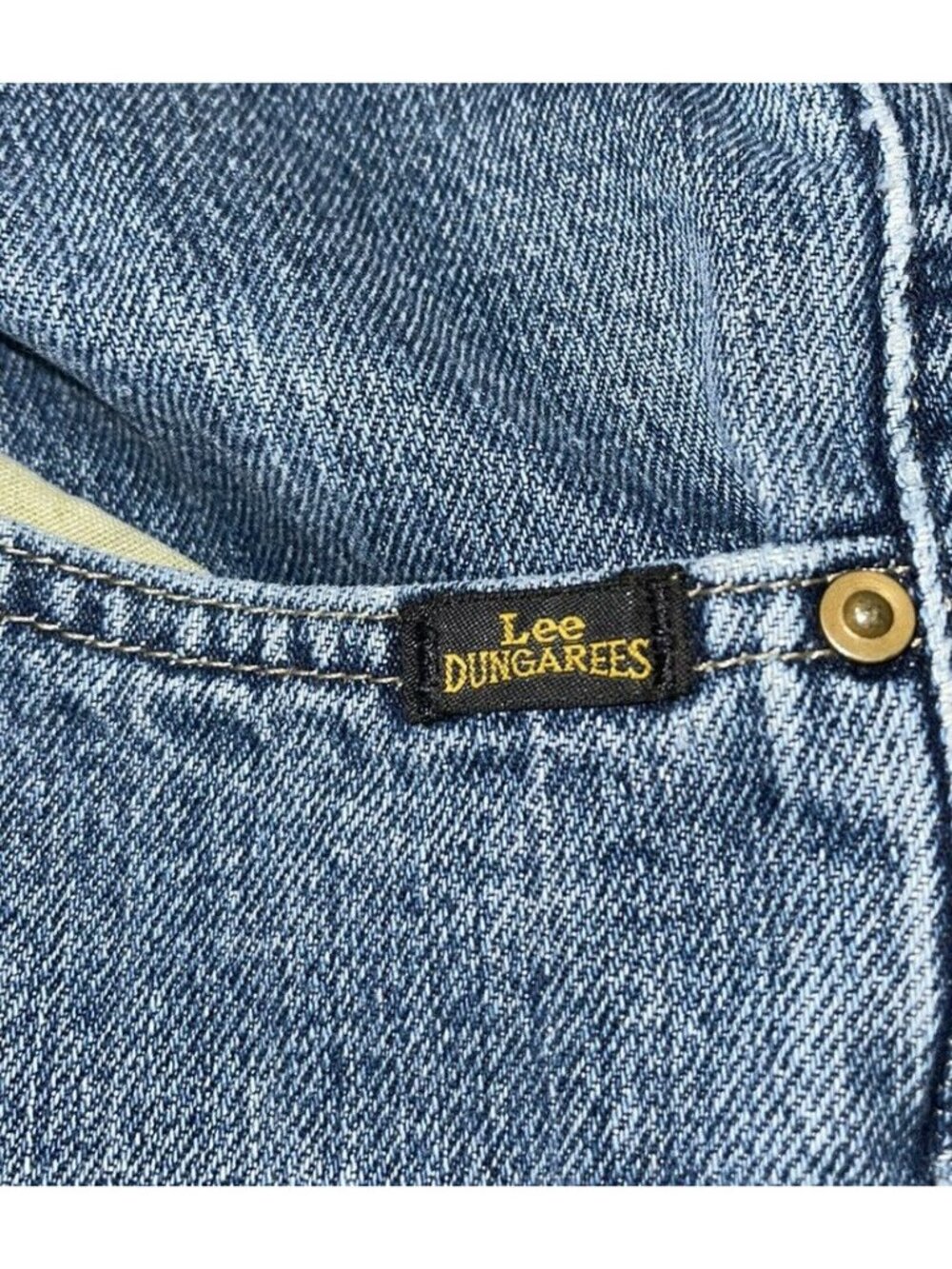 Lee’s Buddy Lee Registered Lawton Relaxed Straight Jeans Sz 36x30 Medium Wash - Picture 4 of 11